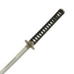 MASTER USA - Sword of Loyalty, Courage and Morality w/ Hand Carved Samurai Bushido Code on Scabbard, Includes Display Stand - SW-319, 41.5 Inches, Black