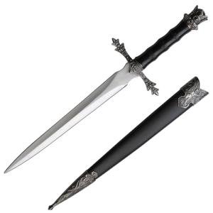 King Arthur Fantasy Short Sword with Scabbard