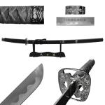 PS 40" Last Samurai Japanese Sword Katana Engraved Honor On Scabbard. for Collection. Gift, Outdoor Sword Swing Pratice Use