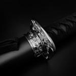 PS 40" Last Samurai Japanese Sword Katana Engraved Honor On Scabbard. for Collection. Gift, Outdoor Sword Swing Pratice Use