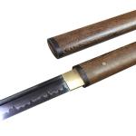 Handmade Katana Sword Real 1095 Steel Clay Tempered Samurai Sword