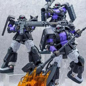 Gaogao Black Sanrensei Zaku Hg 1/144 GTO Mark Rabbit Mk-Ii Assemble Model Mecha Toys Decorate Children'S Gifts Collectible