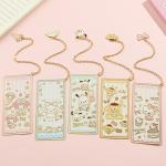 Cute Sanrio Cinnamoroll Hellokitty Melody Bookmark Kawaii Book Page Marker Cartoon Collect Souvenirs for Boys Girls Stationery