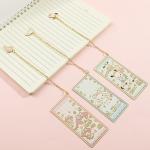 Cute Sanrio Cinnamoroll Hellokitty Melody Bookmark Kawaii Book Page Marker Cartoon Collect Souvenirs for Boys Girls Stationery