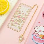 Cute Sanrio Cinnamoroll Hellokitty Melody Bookmark Kawaii Book Page Marker Cartoon Collect Souvenirs for Boys Girls Stationery