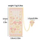 Cute Sanrio Cinnamoroll Hellokitty Melody Bookmark Kawaii Book Page Marker Cartoon Collect Souvenirs for Boys Girls Stationery
