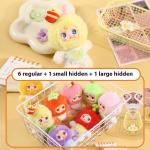 MM suger baby Milk Candy colorful fruit plush Blind Box Creative Cute Desktop Decoration Trendy Vinyl Face Collectible Toy Gift