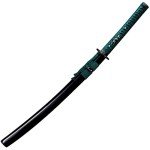 Cold Steel Japanese Samurai Dragonfly 1060 Carbon Steel Ray Skin Wakazashi Sword, 11 1/2" Katana Handle