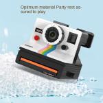 802pcs Mini Building Block Vintage Model Polaroid Retro Camera Adults Collection Ornaments IDEAS Series Toys Girl Birthday Gifts