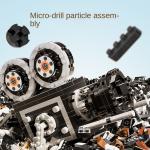 802pcs Mini Building Block Vintage Model Polaroid Retro Camera Adults Collection Ornaments IDEAS Series Toys Girl Birthday Gifts