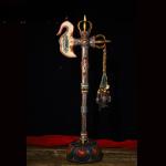 Five-strand knife pestle pure copper magic tool vajra pestle ornament collection