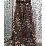 Autumn Curved Knife Jeans Women's High-waisted Loose Wide-leg Slimming Jacquard Long Pants Ins Style Spring Autumn Collection