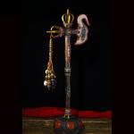 Five-strand knife pestle pure copper magic tool vajra pestle ornament collection