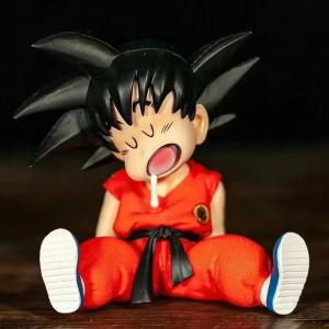10cm Dragon Ball Z Anime Pvc Action Figure Sitting Posture Sleep Son Goku Model Statue Collection Decoration Toys Birthday Gift