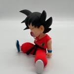 10cm Dragon Ball Z Anime Pvc Action Figure Sitting Posture Sleep Son Goku Model Statue Collection Decoration Toys Birthday Gift