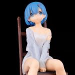 Re:Zero Pyjama Rem and Ram Seated Pose Figure Anime Collectible Nightwear Ver.
