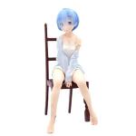 Re:Zero Pyjama Rem and Ram Seated Pose Figure Anime Collectible Nightwear Ver.