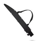 MASTER USA Civil War Collectible Decorative Revolver Sword, 27 Inch Overall Length, Stainless Steel Blade with Ornate Engravings, Pistol Design Handle, Includes Nylon Sheath - SMB-110SWD