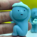 New Hot Bath Serie Mystery Cute Glow In The Dark Green Doll Action Figures Cartoon Desktop Blind Box Model Gift Doll Toys