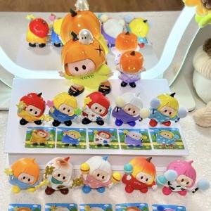 Yoyo Tilted Head Collection Series Blind Box Cute Doll Desktop Decor cartoon Figurine Collectible Toys festival surprise Gifts