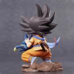 Dragon Ball Childhood Little Goku Hugs PVC Model Statue - Puer Ya Mu Tea Little Follower Figure Collection Toy Ornament Gift
