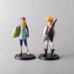 Hot Anime Meliodas King Model Character Doll Pillow Poses Carrying Sword Action Figure PVC Action Figure Collection Gift