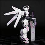 JMS-W04 Wars-Mo Action Figures High Detail Mobile Suit Model Plastic Toy Desktop Ornament  Anime Peripheral Collectible Gift