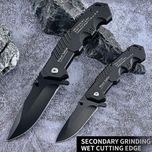 High hardness folding kitchen knife, small fruit knife, portable small straight knife stainless steel pocket knife Folding knife