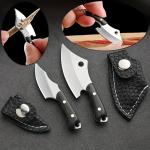 EDC Mini Knife Sharp Mini Kitchen Knife Gift Carry Pocket Knives Unboxing Tool Portable Paper Cutting EDC Fixed Keychain Knife