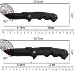 High hardness folding kitchen knife, small fruit knife, portable small straight knife stainless steel pocket knife Folding knife