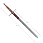 William Wallace Braveheart Sword Replica with Sheath