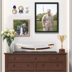 Acrylic Sword Display Case, 45" Clear Dustproof Box for Katana, Long Sword, Lightsaber, Samurai & Medieval Collectibles, Large Tabletop Box with Acrylic Stand (45*6*10) inch