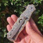 8Cr15mov Blade Steel Folding Knife - Utility Pocket Multi Knife for Camping