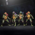 NECA 4pcs Teenage Mutant Ninja Turtles Action Figure TMNT Edition Movable Movies Model Turtle Ninja Anime Kids For Toy Doll Gift