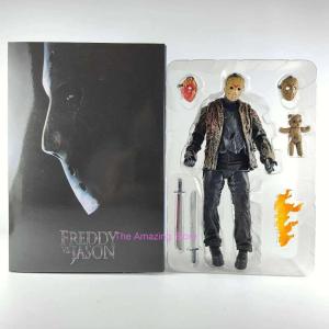 Toys Figure The 13th NECA Friday Freddy Jason Voorhees Blood Action Figure Jason Collectible Model Christmas Halloween Gifts