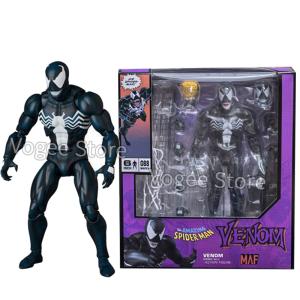 Mafex 088 Venom Action Figure Spider-Man Venom Comic Ver Carnage Venom Change Face Statue Joint Movable Collection Model Toys