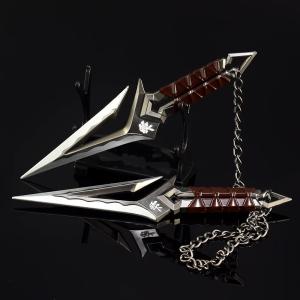 Valorant Kuronami No Yaiba Pairing Model All Metal Knife Toys Swords Game Peripherals Bali Song Karambit Outdoor Ornaments Gifts