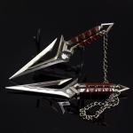Valorant Kuronami No Yaiba Pairing Model All Metal Knife Toys Swords Game Peripherals Bali Song Karambit Outdoor Ornaments Gifts