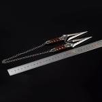 Valorant Kuronami No Yaiba Pairing Model All Metal Knife Toys Swords Game Peripherals Bali Song Karambit Outdoor Ornaments Gifts