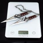 Valorant Kuronami No Yaiba Pairing Model All Metal Knife Toys Swords Game Peripherals Bali Song Karambit Outdoor Ornaments Gifts