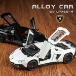 1:32 Lamborghinis SV LP750-4 Alloy Sports Car Model Diecast & Toy Metal Vehicle Simulation Car Model Collection Children's Gifts