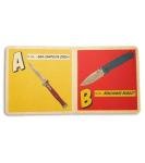 Blade HQ ABCs for Knife Lovers Book – A–Z Illustrated Knife Alphabet Guide for Collectors, Enthusiasts & Gear Fans – 6x6 Inch, 26 Pages