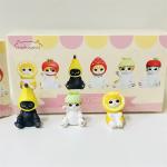 Mofusand Shark Cat Blind Box Cartoon Cute Fruit Cat Figures Ornaments Dolls Toy Fans Children Christmas Gifts Random 1Pcs