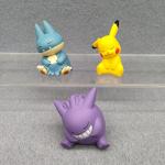 Pokemon Cartoon Anime Figure Pikachu Gengar Rowlet Piplup Gonbe Blind Box Doll Model Toys Collection Ornaments