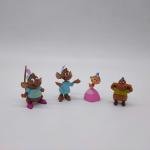 Disney Cinderella Jack Gus Lady Tremaine Action Figures Cute Cartoon Doll Desktop Ornament Collectible Toys Children's Gifts