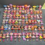 Original 8-10cm Lalaloopsy  Little Sister Multi-style Dolls PVC Girls' Holiday Gift Collection Toys