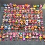 Original 8-10cm Lalaloopsy  Little Sister Multi-style Dolls PVC Girls' Holiday Gift Collection Toys