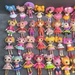 Original 8-10cm Lalaloopsy  Little Sister Multi-style Dolls PVC Girls' Holiday Gift Collection Toys