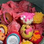 Original Loose Stock Num Nom Glitter Food Figure Hat Nail Polish Eye Shadow Scent Blind Bag Collect Cake Food Model Toy Gift