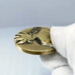 Dragon Ball Son Goku Commemorative Coin Anime Metals Cartoon Kids Toy Figures Model Decorative Item Souvenir Art Collection Gift